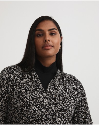 Witchery Foulard Print Boho Dress