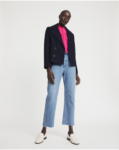 Witchery Pin Tuck Detail Blouse