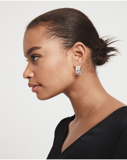 Witchery Over Size Metal Twist Hoops