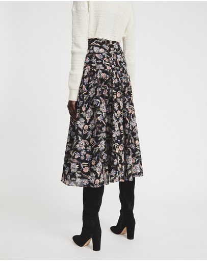 Witchery Baroque Print Skirt