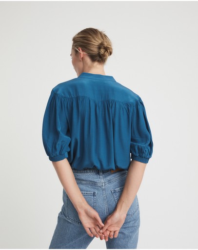 Witchery Yoke Shoulder Blouse