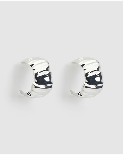 Witchery Textured Metal Hoops