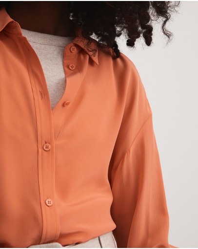 Witchery Relaxed Silk Shirt