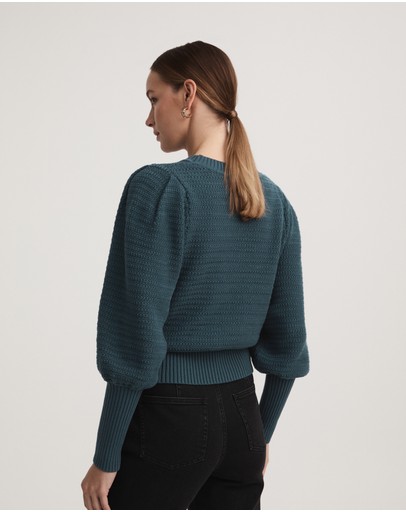 Witchery Full Sleeve Textured Knit