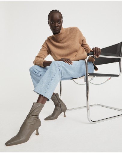 Witchery Sybil Stretch Leather Boot