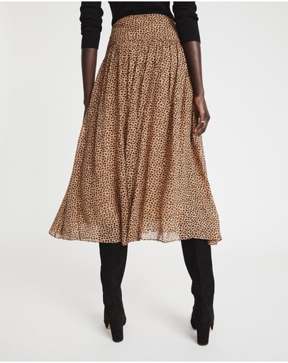 Witchery Mini Animal Print Skirt