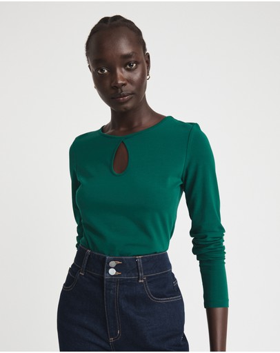 Witchery Keyhole Top