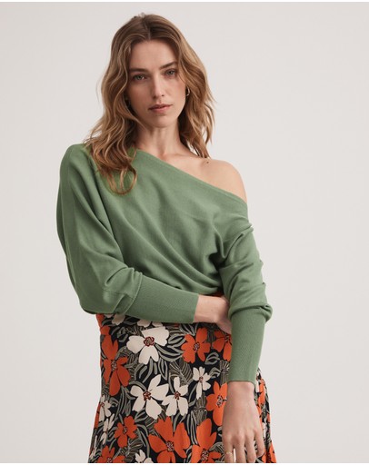 Witchery Asymmetric Knit