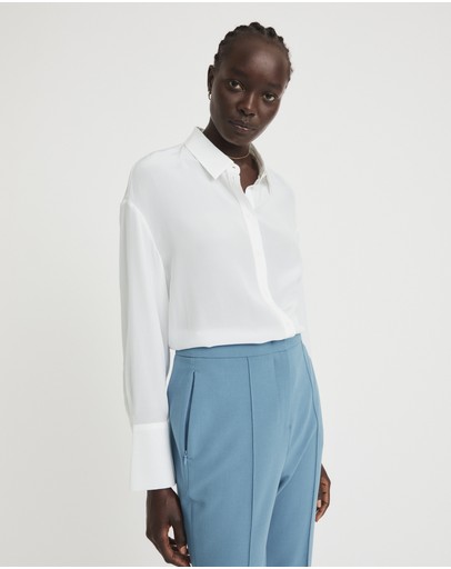 Witchery Relaxed Silk Shirt