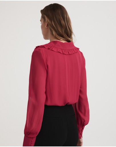 Witchery Collar Detail Blouse