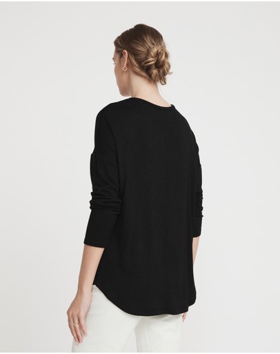 Witchery Drop Shoulder Long Sleeve
