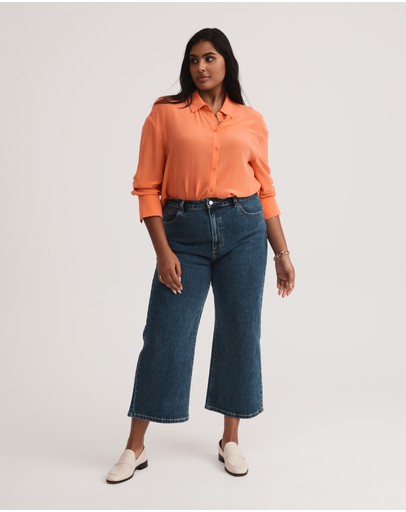 Witchery Relaxed Silk Shirt