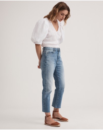 Witchery Ava Leather Flat