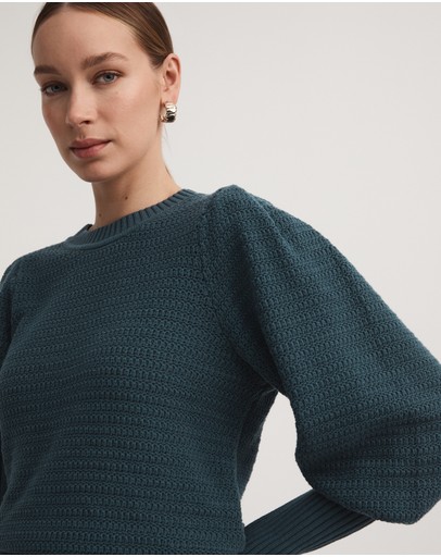 Witchery Full Sleeve Textured Knit