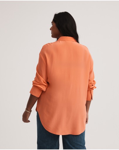 Witchery Relaxed Silk Shirt