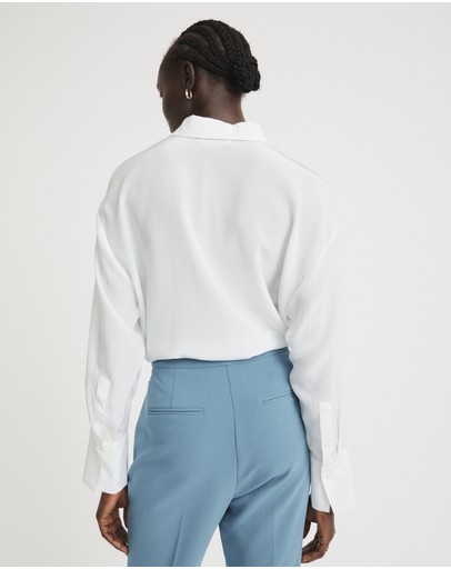 Witchery Relaxed Silk Shirt