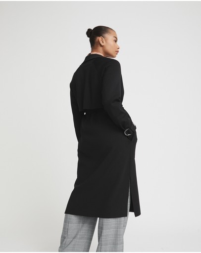 Witchery Knitted Trench