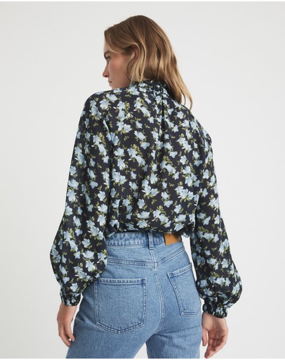 Witchery Soft Floral Print Blouse