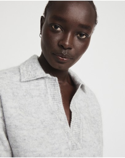 Witchery Henley Lofty Knit