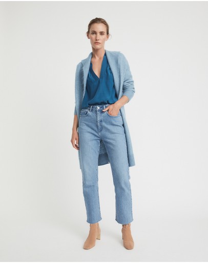 Witchery Yoke Shoulder Blouse