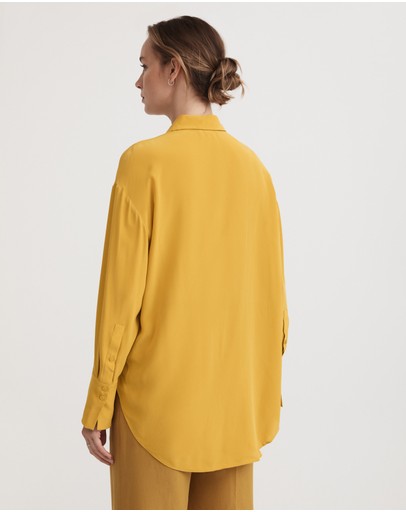 Witchery Relaxed Silk Shirt