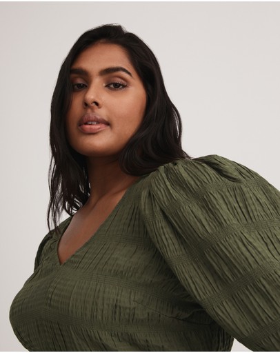 Witchery Seersucker Blouse