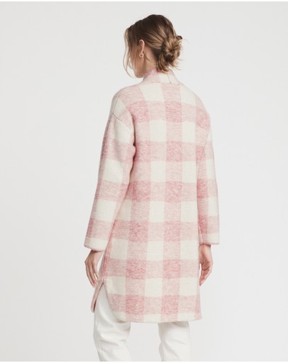 Witchery Check Knit Shacket