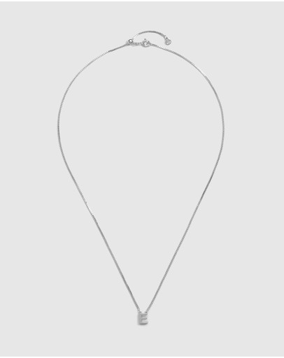 Witchery Sterling Silver Initial Necklace