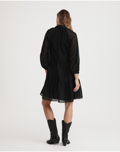 Witchery Tiered Mini Shirt Dress