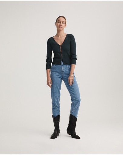 Witchery Knit Button Cardigan