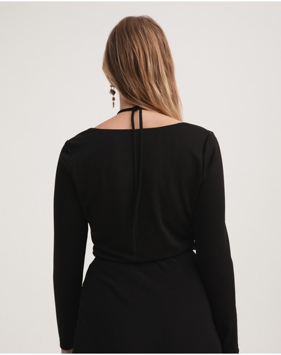 Witchery Ruched Halter Top