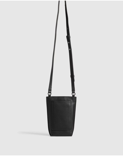 Witchery Kennedy Pebbled Leather Sling Bag