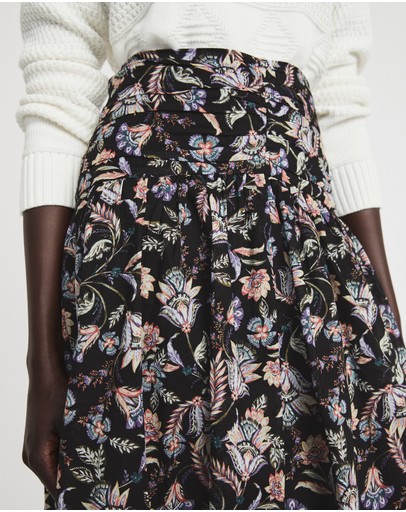 Witchery Baroque Print Skirt