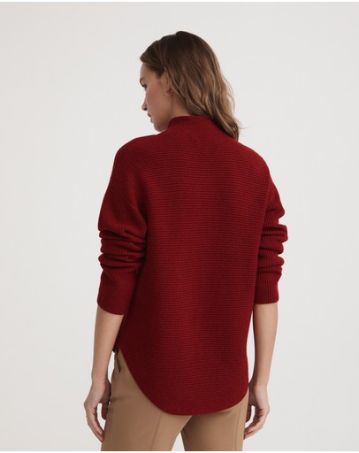 Witchery Curved Hem Knit