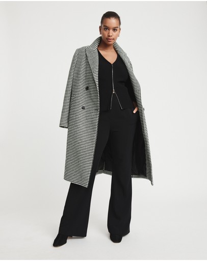 Witchery Zip Crepe Knit