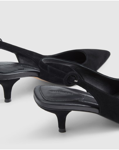 Witchery Gwen 65mm Suede Slingback