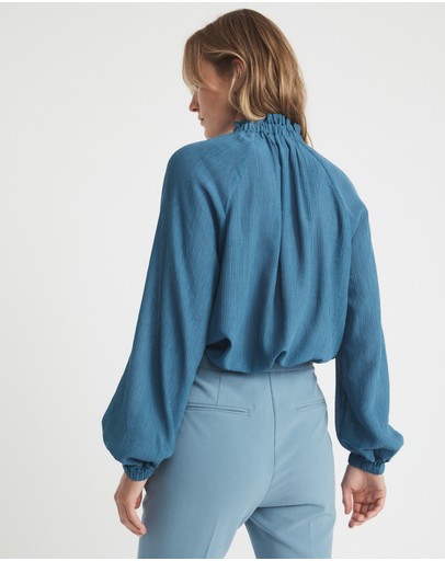 Witchery Gathered Raglan Blouse