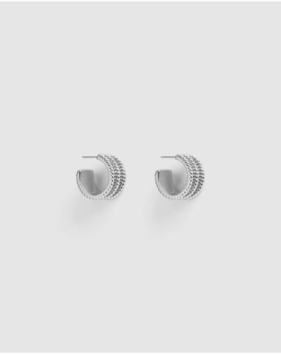 Witchery Over Size Metal Twist Hoops