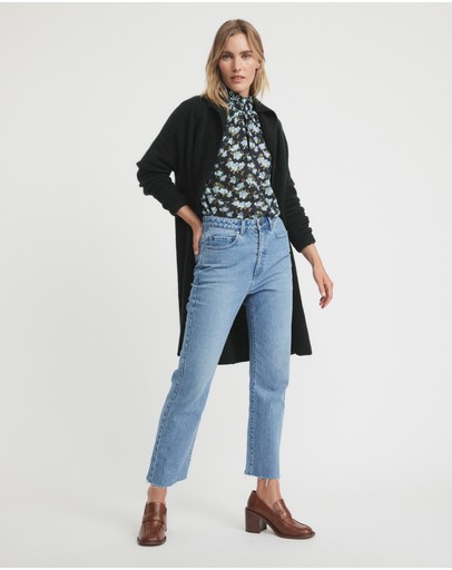 Witchery Soft Floral Print Blouse