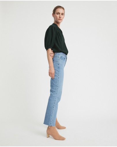 Witchery Yoke Shoulder Blouse