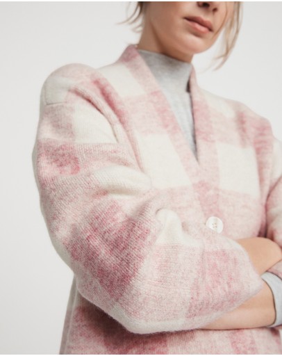 Witchery Check Knit Shacket