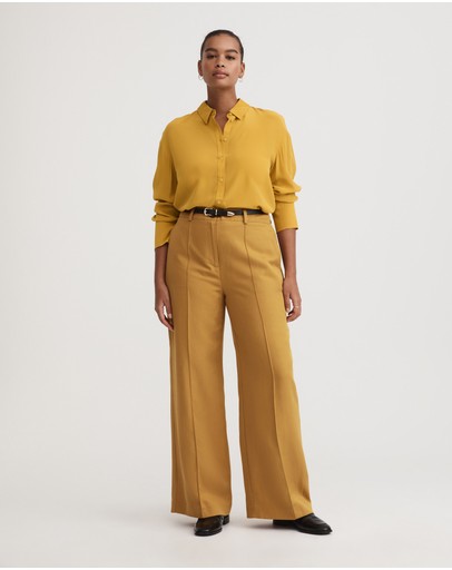 Witchery Relaxed Silk Shirt