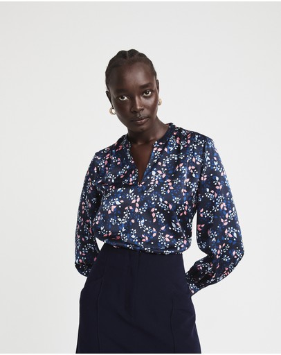 Witchery Twiggy Print Blouse