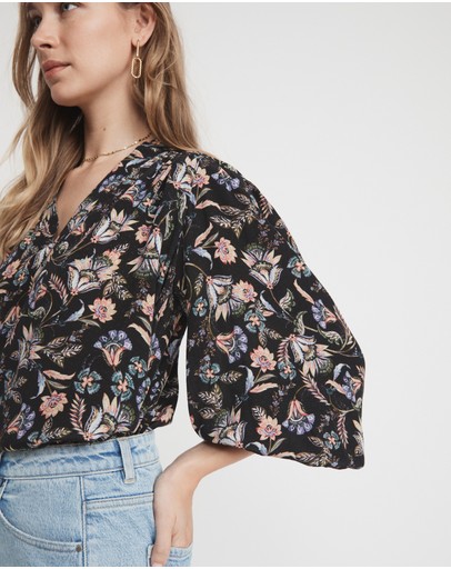 Witchery Baroque Pin Tuck Blouse