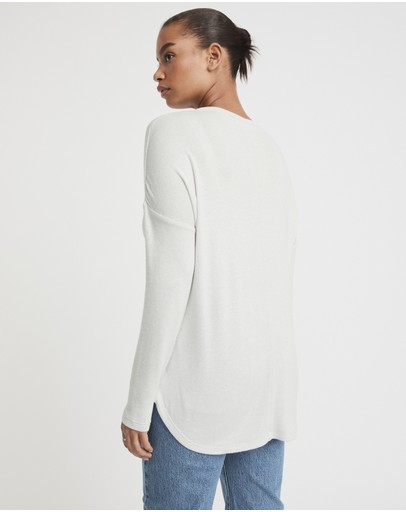 Witchery Drop Shoulder Long Sleeve
