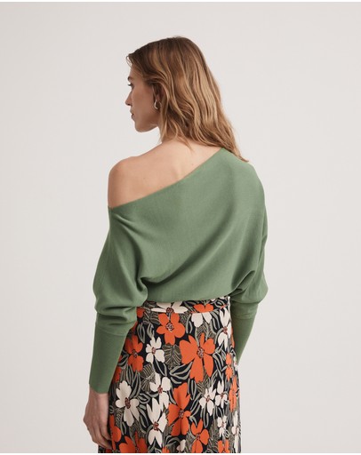 Witchery Asymmetric Knit