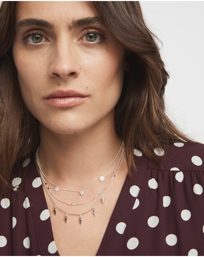 Witchery Star Layered Necklace Set
