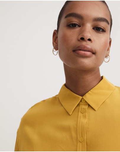 Witchery Relaxed Silk Shirt