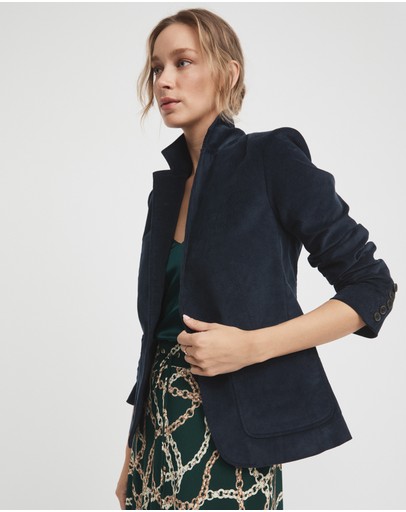 Witchery Cotton Cord Blazer