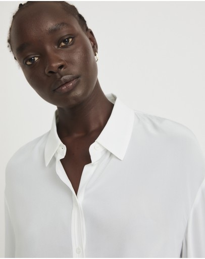 Witchery Relaxed Silk Shirt